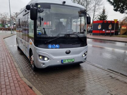 MZK testuje kolejny autobus elektryczny